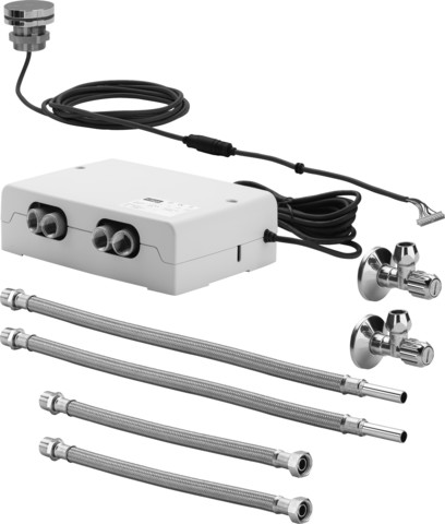 Viega Funktionseinheit Multiplex Trio E 6146 in Messing verchromt