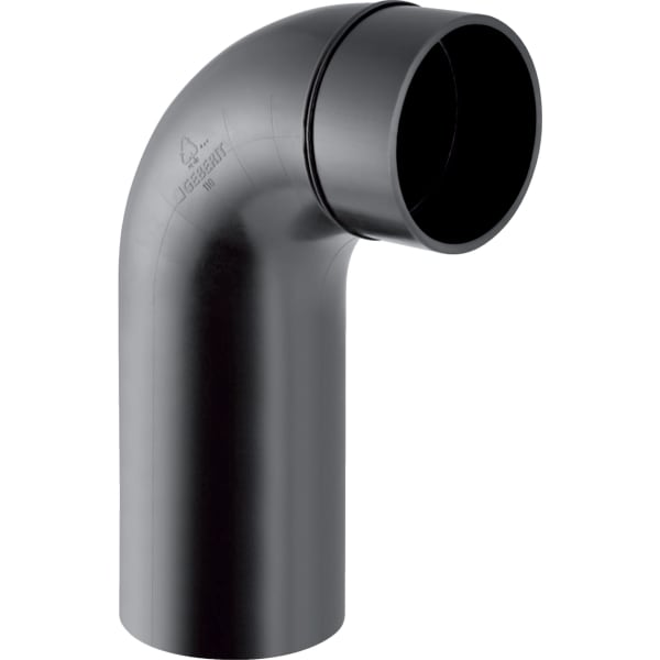 Geberit PE Bogen 88,5Gr mit langem Schenkel d56