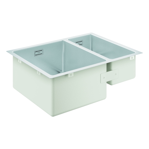 GROHE Unterbau-Edelstahlspüle K700 31577_1 1,5 Becken 595x450 mm EB links GROHE Unterbau-Edelstahlspüle K700 31577_1 1,5 Becken 595x450 mm EB links