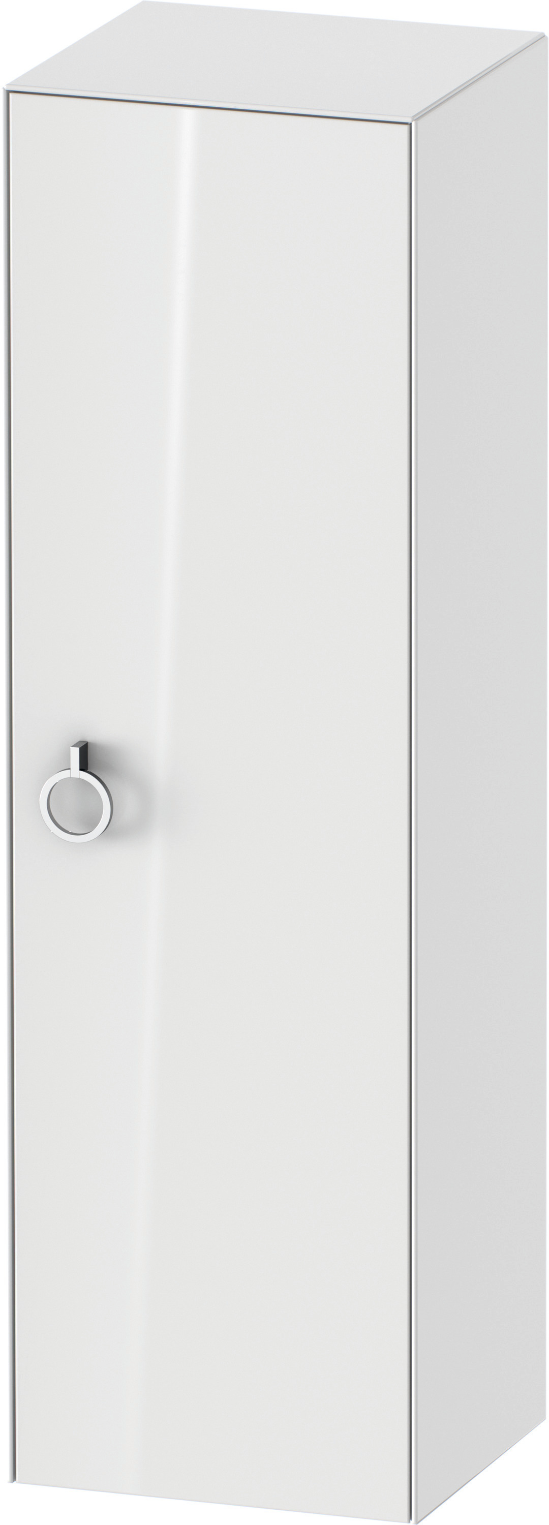 Duravit Halbhochschrank White Tulip,m.Griff TA r.,1320x400x360,Weiß Hochglanz