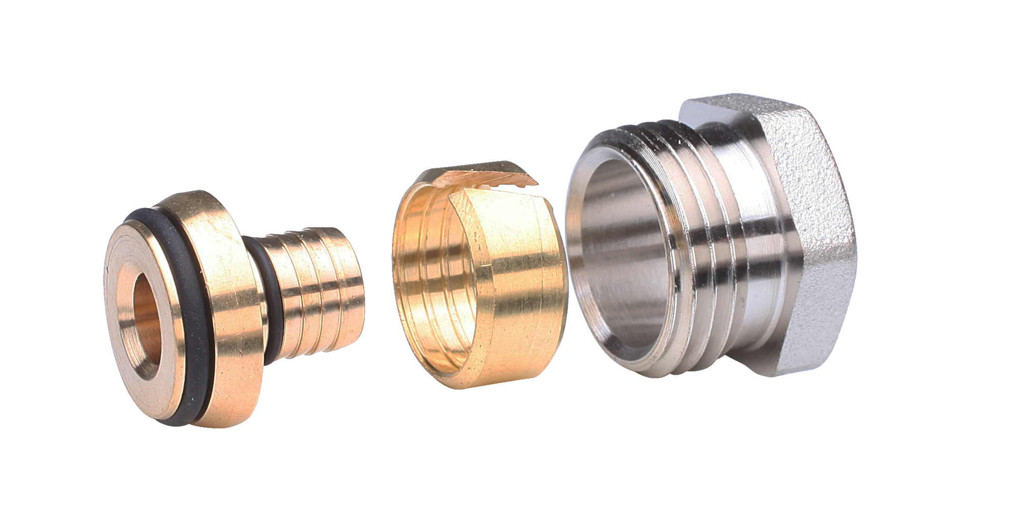 Danfoss Klemmverbinder R1/2AG auf 15x2,5 für VPE-Kunststoffrohre (PEX)