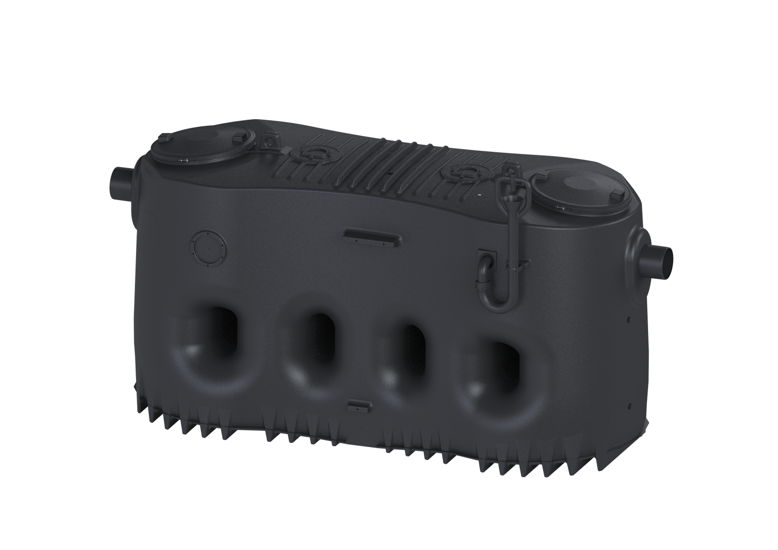 KESSEL-Fettabscheider EasyClean free NS 15, Standard, links