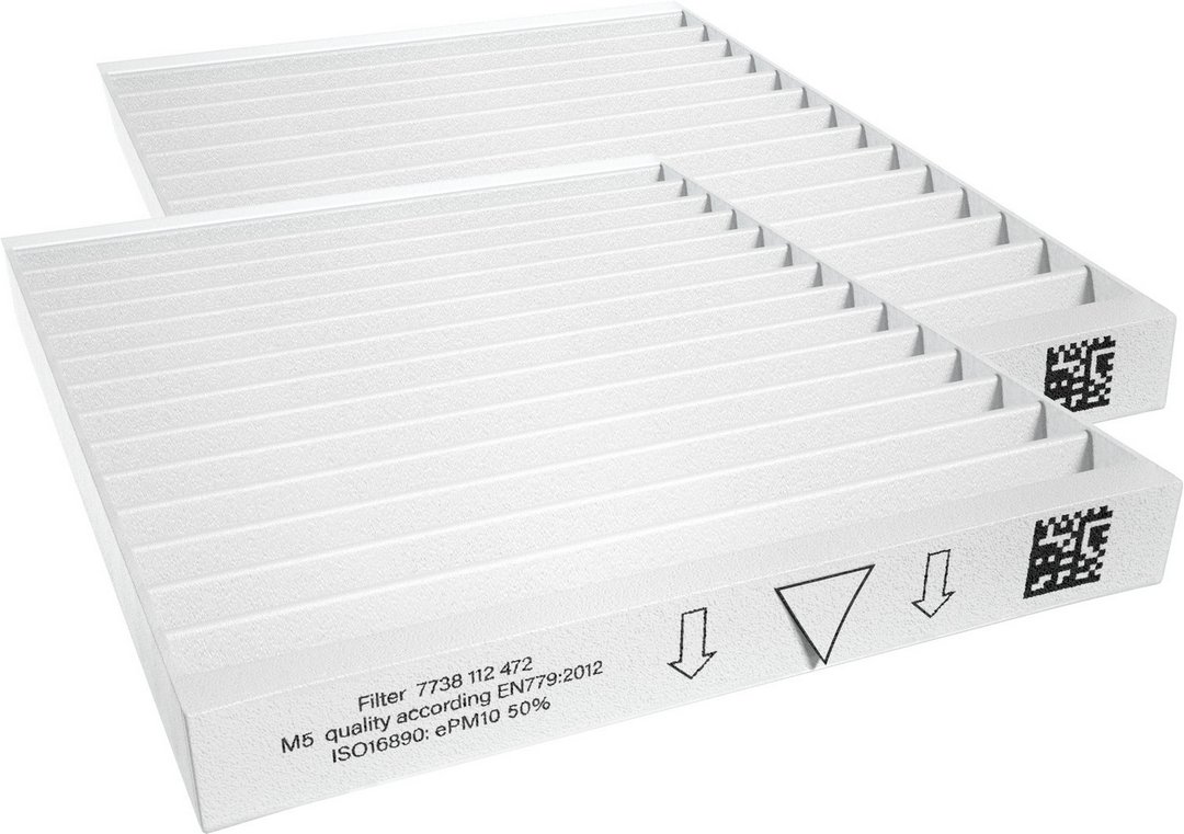 BOSCH Zubehör Wohnungslüftung FSM5 100 Luftfilter-Set für Vent 4000 CC, 2 Stück