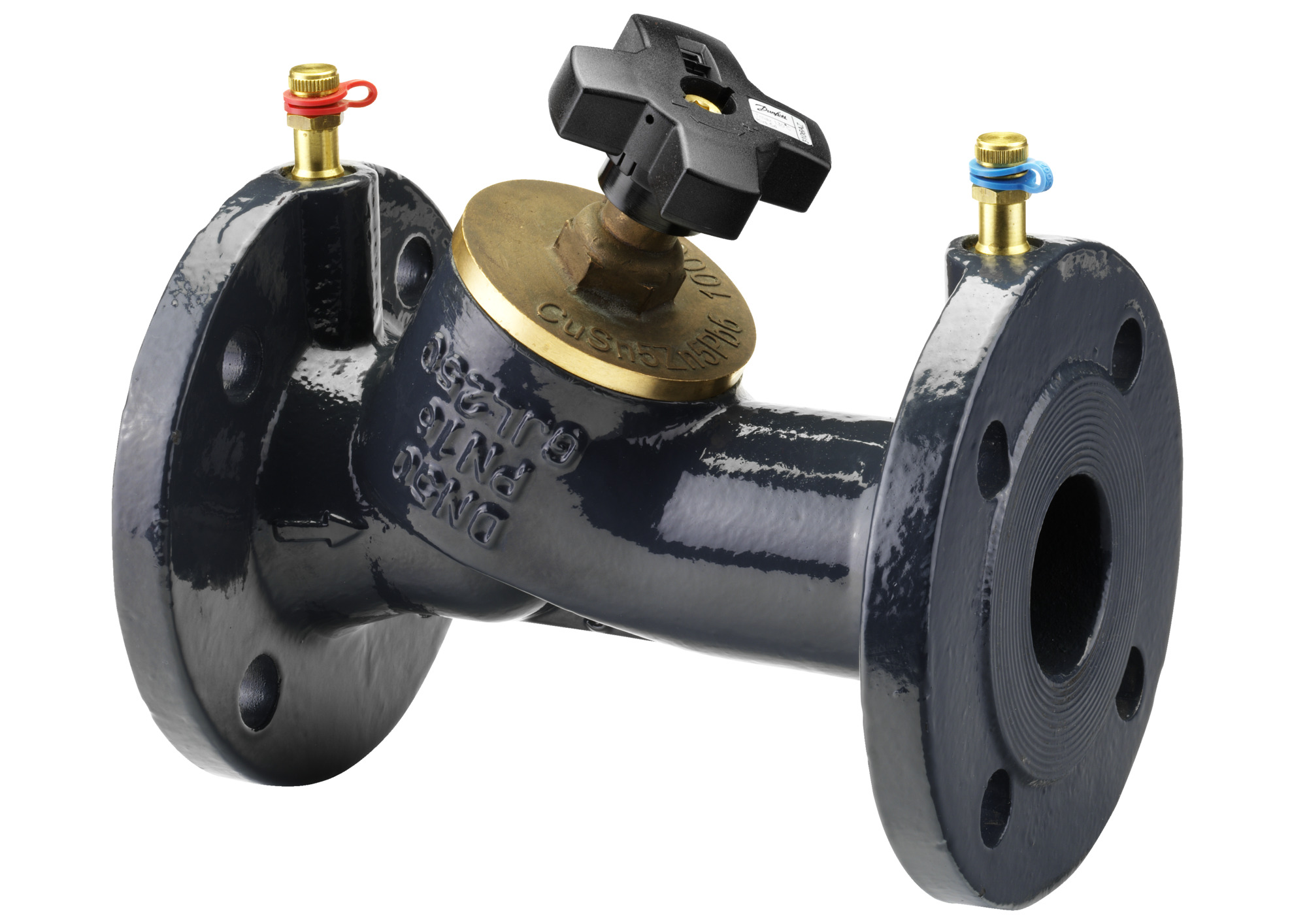 Danfoss Strangregulier-u.Messvent.MSV-F2 MSV-F2 32, Flansch, Messnippel, PN16