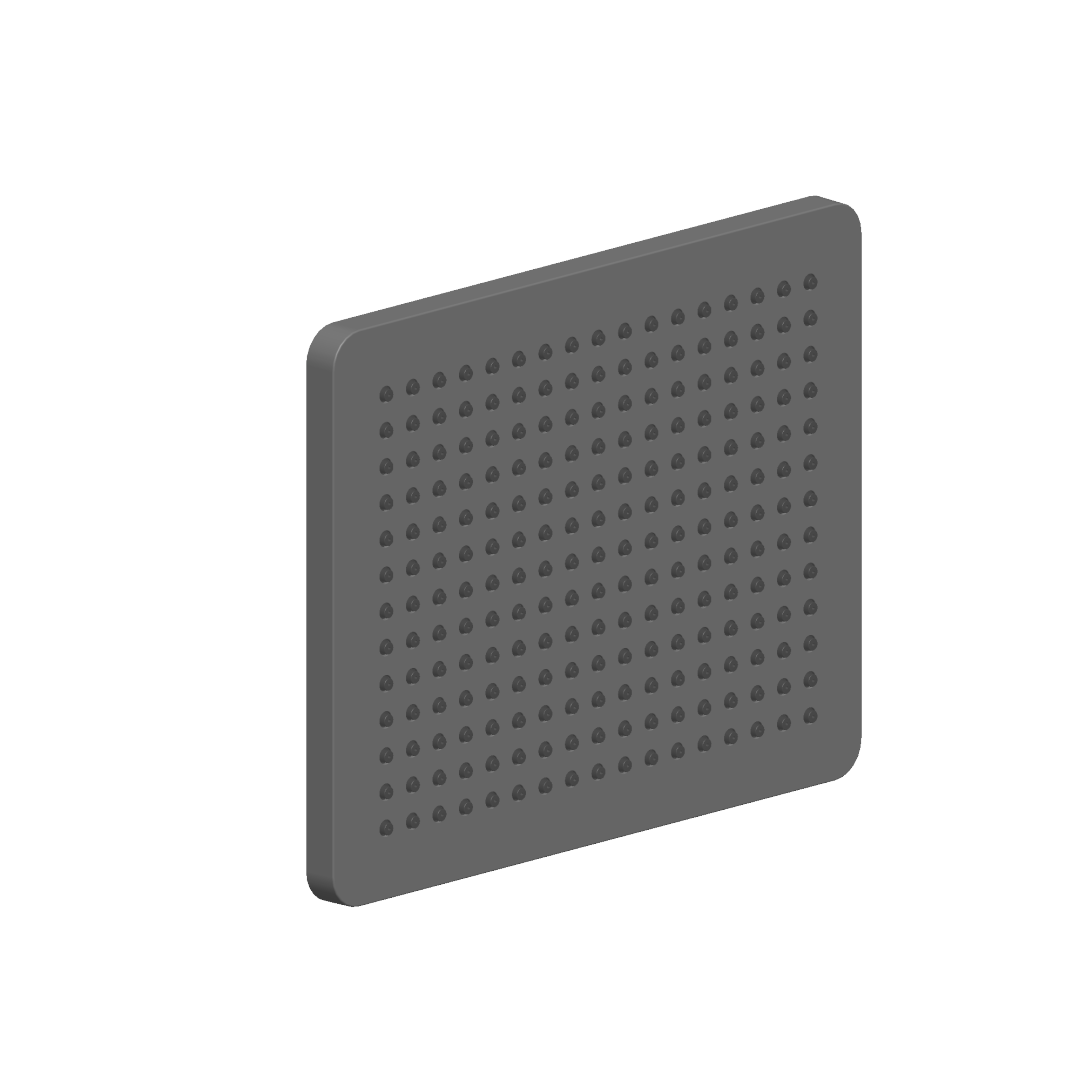 Dornbracht Regenbrause eckig ERSATZTEILE  04120506200 300 x 240 mm Chrom