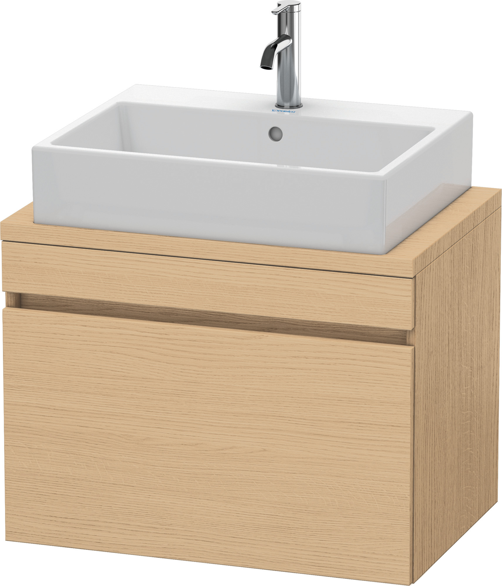 Duravit WTU DuraStyle f. Konsole 512x700x478 1 Auszug, Eiche Natur