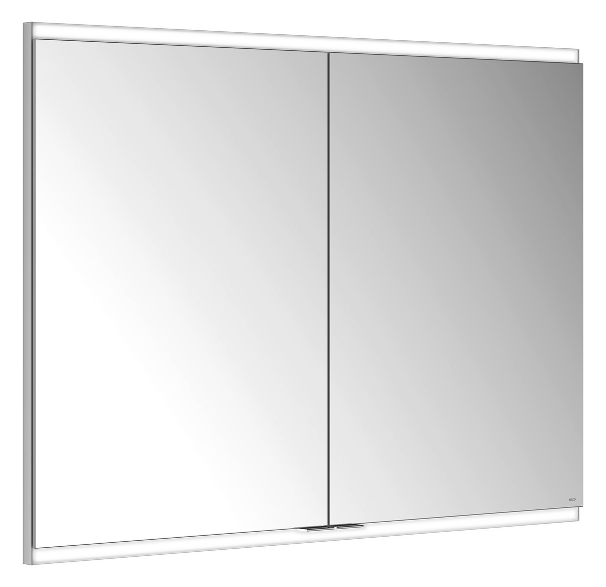 KEUCO Royal Modular 2.0 SPS, bel. 80021, Einb,1Steckd/USB,sb-elox,1000x700x120mm