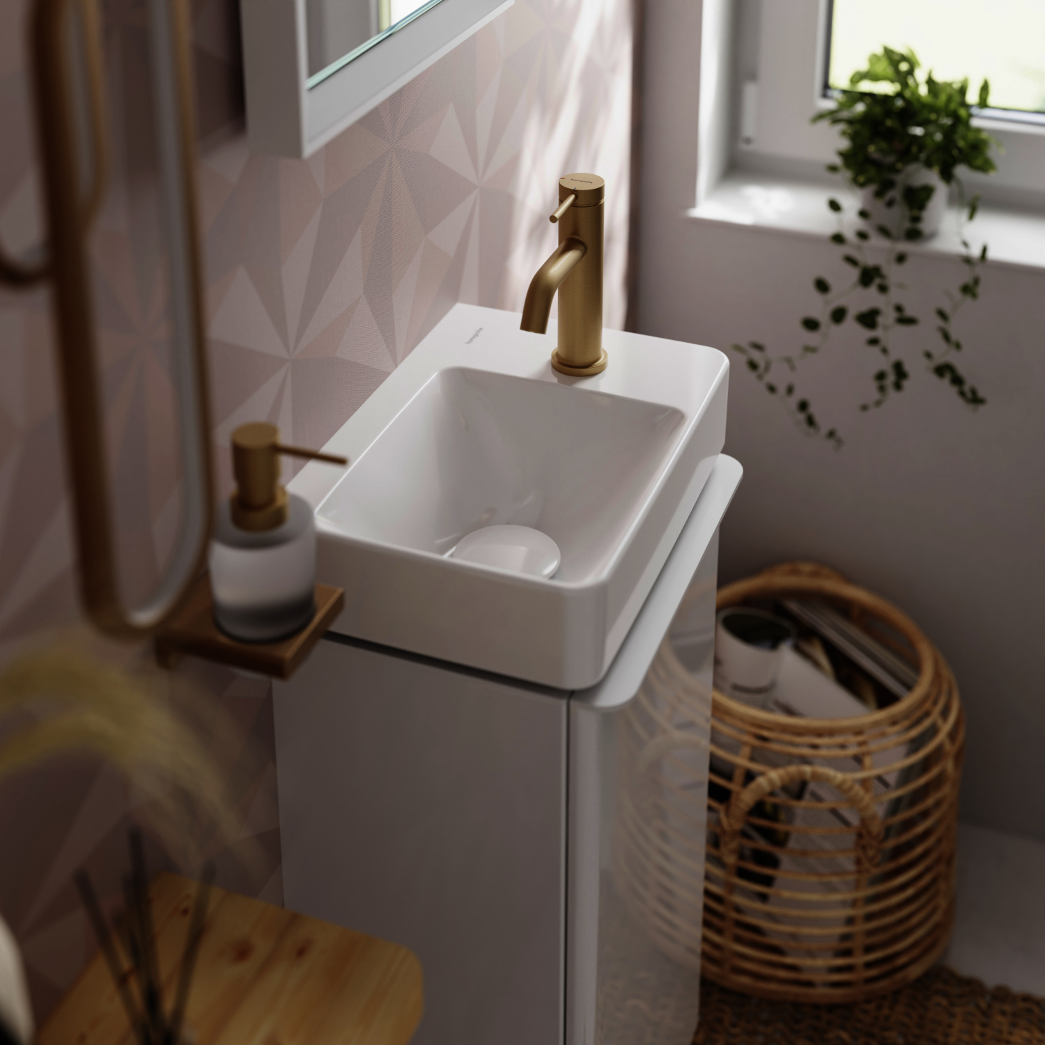 Hansgrohe WTM 80 Tecturis S CoolStart ohne Ablaufgarnitur BBR