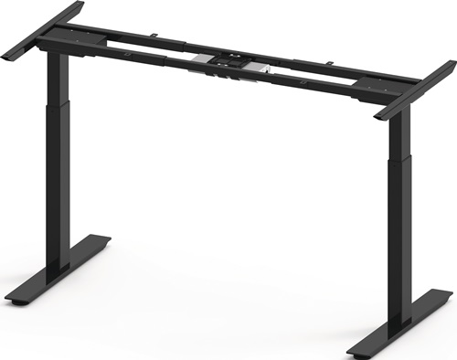 Steh-Sitz Tischgestell schwarz RAL 9017 H.695-1145mm BMB Steh-Sitz Tischgestell schwarz RAL 9017 H.695-1145mm BMB