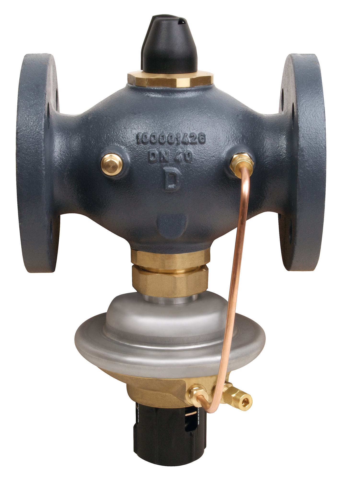 Danfoss Diff.Druck.+ V,stromreg.AVPQ DN40, Kvs 20,0, 0,1-1,0bar, Flansch