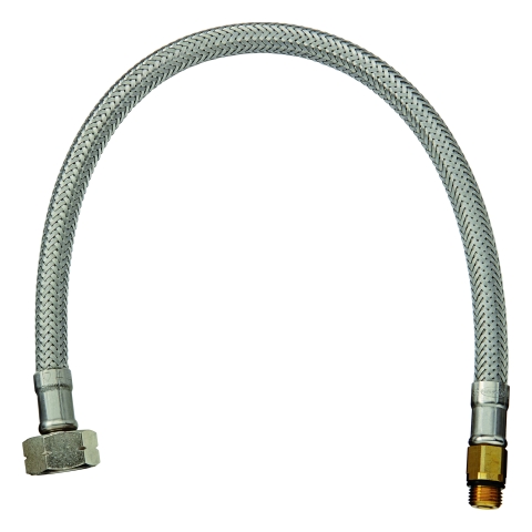 GROHE Druckschlauch 46254 flexibel M10x1 x M15x1 350mm chrom