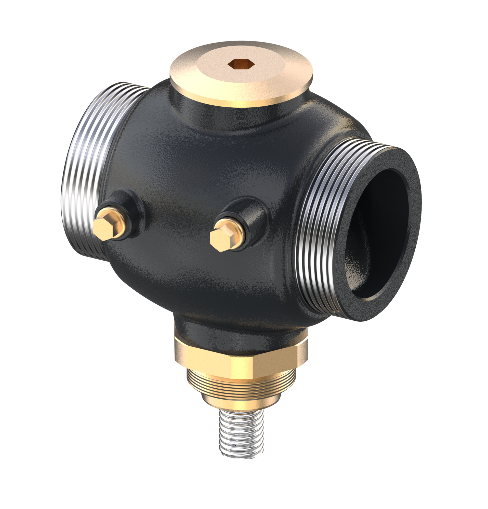 Danfoss Durchgangsventil VG DN50 Kvs 20, PN25, GGG-40,3, AG