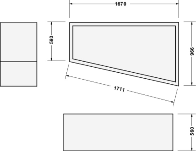 DU Wannenträger für 700213