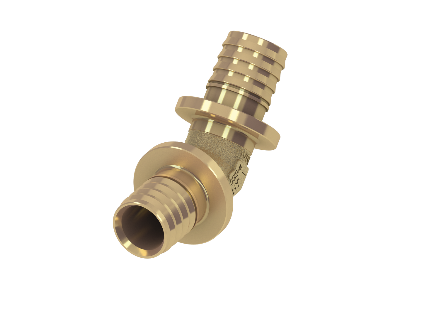 TECEflex Winkelkupplung 45 Grad Dim. 63 x 63, Siliziumbronze