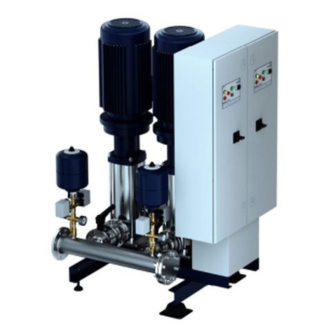 KSB Feuerlöschanl. HyaDuo 2DFL 2/0211  mit 2 Pumpen Movitec V 02/11 B, 1,1 kW