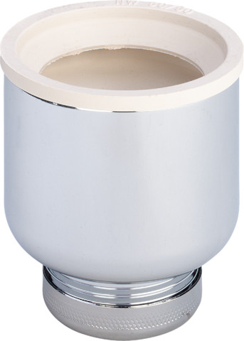 Viega Urinalglocke 3227.132 in 50x32mm Messing verchromt