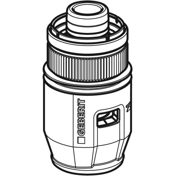 Geberit PushFit Schnellkupplung Ms d16