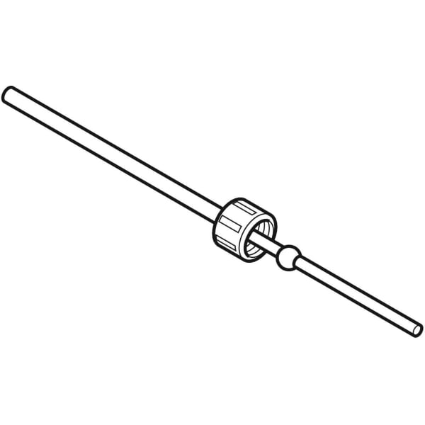 Geberit Hebelstange zu Waschbeckenanschluss mit integriertem Überlauf 200mm