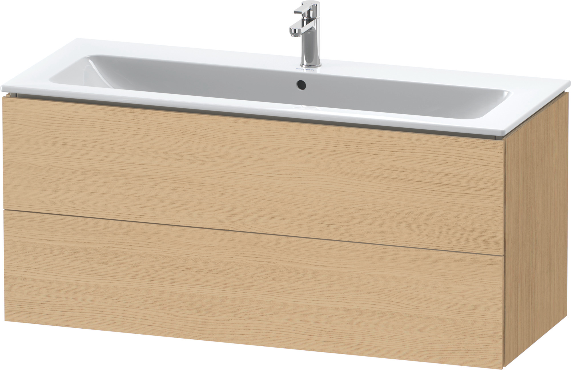 DU WTU wandh. L-Cube 481x1220x550mm 2 SchKa, f.233612, Eiche Natur