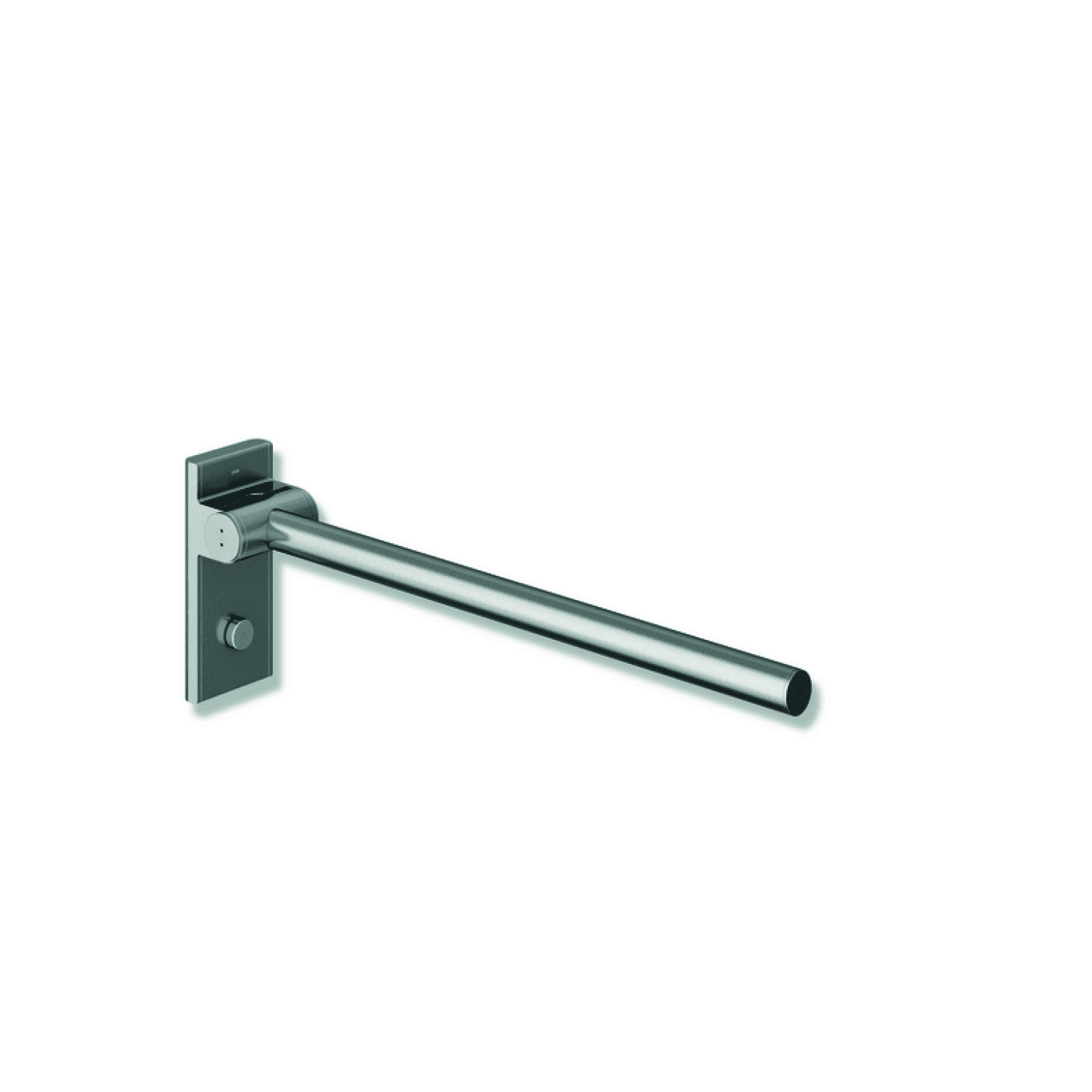 HEWI Stützklappgriff Mono (A), L:600mm, schliff
