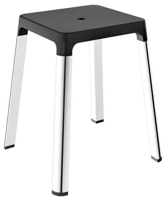 KEUCO Bad-Hocker AXESS 35082, verchr./sw