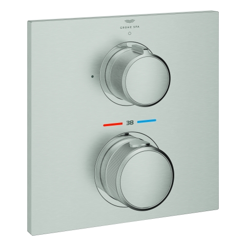 GROHE Thermostat Allure 19380_2 1 ASV FMS für Rapido SmartBox supersteel