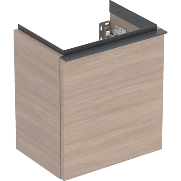 Geberit iCon Unterschrank für HWB, 1 Tür li 37x41,5x27,9cm, Eiche/Gr. Lava
