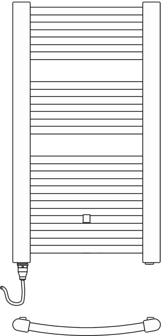 Kermi Basic R-E gebogen BH1172x70x749mm max.P800,WEI,WKS li. WEI,SK1