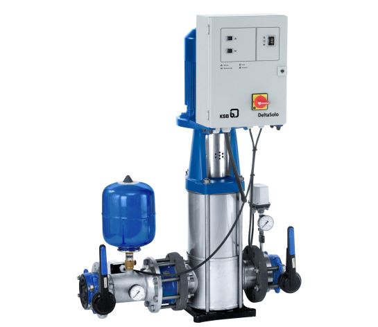 KSB Druckerhöhung DeltaSolo D 1/4005-2 B mit 1 Pumpe Movitec VF 40/5-2, 18,5 KW