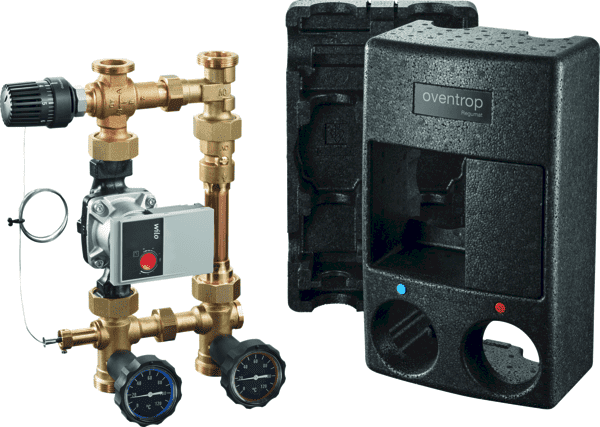 OVENTROP-Station Regumat RTA-180 DN 25, Wilo PARA 25-180/6-43/SC-6, UWD