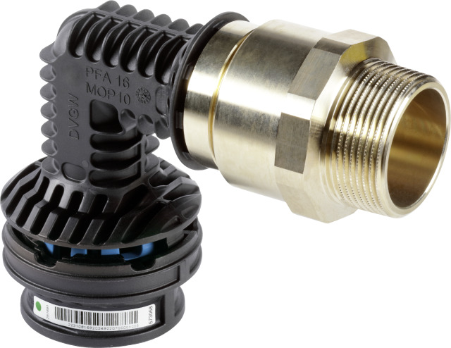 Viega Anschlussbogen SC Geopress K 9720.1TW in 32 x R1 1/2 Kunststoff