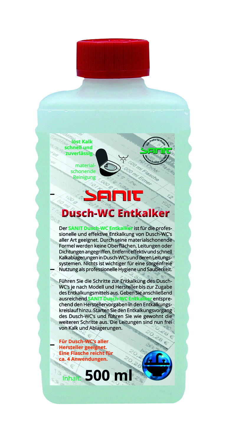 SANIT-CHEMIE Dusch-WC Entkalker 500 ml Flasche SANIT-CHEMIE Dusch-WC Entkalker 500 ml Flasche