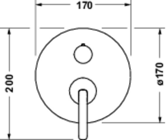 Duravit Balcoon, Einhebel-Brausemischer,UP Verbraucher 2,Chrom Hochglanz
