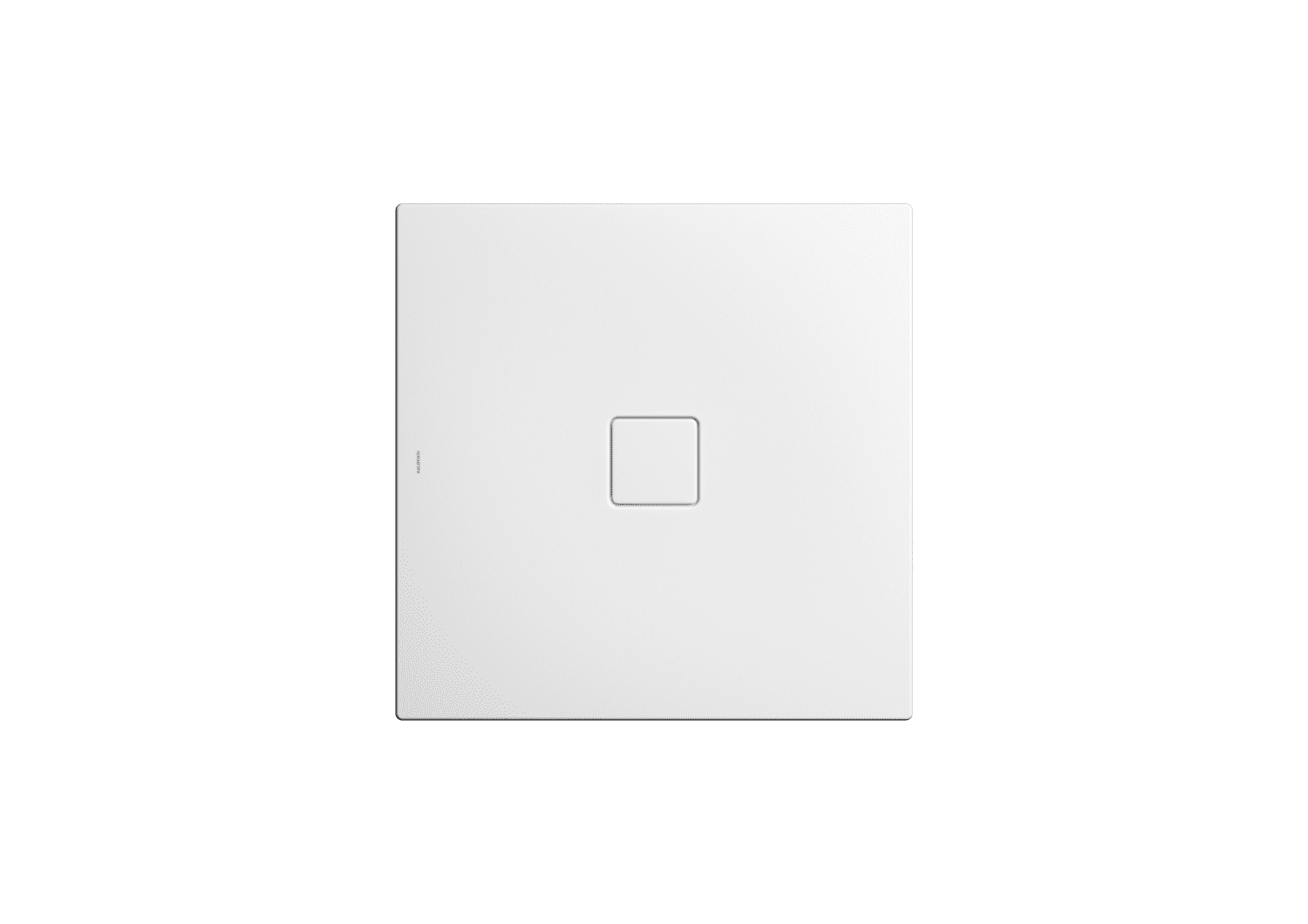 KA DW CONOFLAT Mod.783-1,900x900mm, alpinweiß,Perl-Effekt