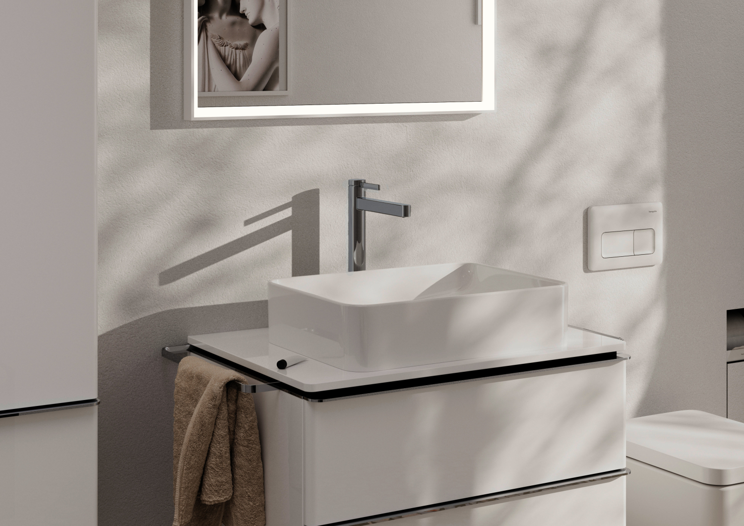 Hansgrohe Waschtischmischer 260 Finoris Highriser chrom