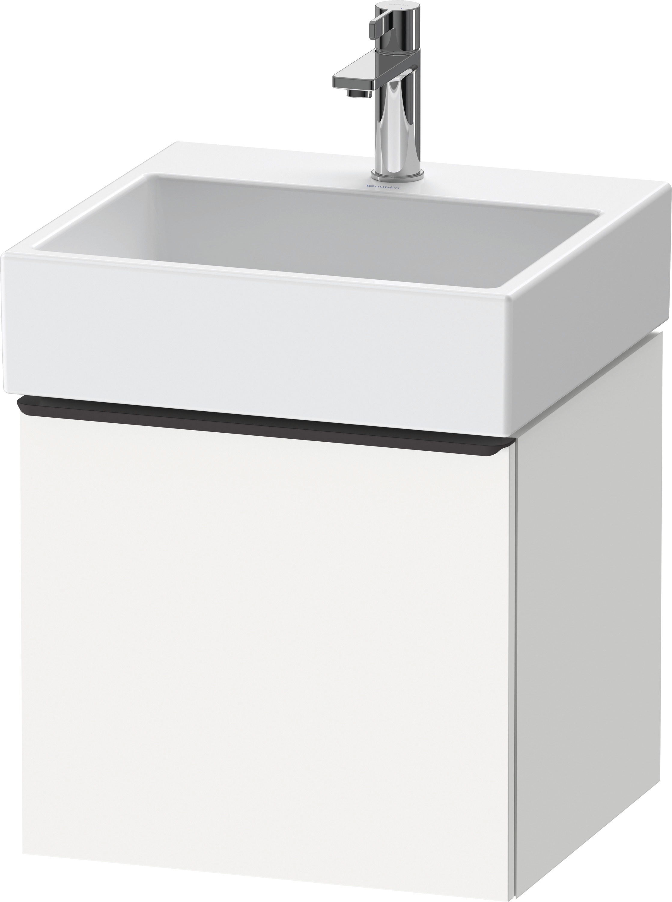 Duravit D-Neo WTU,Wdh,Ausz:1,Gr:Diamant Schw. 484x442x440mm,Weiß Matt,Dekor