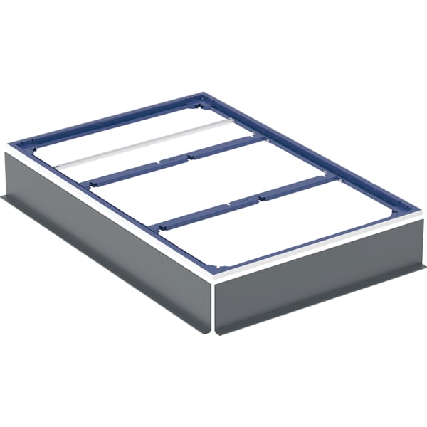 Geberit Duofix Installationsrahmen, 150x100cm für zehn Füße