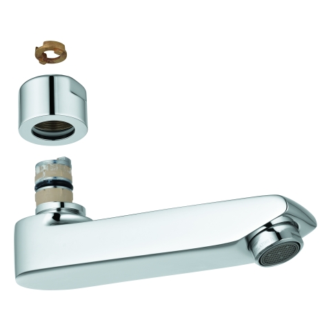 GROHE Gussauslauf 440452 117mm für Eichelberg WT-Wandarmaturen chrom