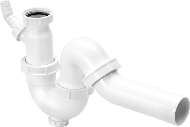 Viega Röhrengeruchverschluss 7981.3 in G1 1/2 x 50mm Kunststoff weiss