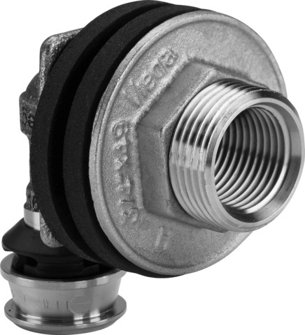 Viega Wanddurchführung mit SC Raxofix 5332.11 in 16mmxRp1/2xG3/4x18mm Sibr
