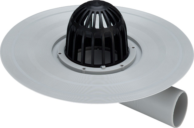 Viega Balkon-/Terrassenablauf Advantix 4945.2 in 50mm Kunststoff grau Viega Balkon-/Terrassenablauf Advantix 4945.2 in 50mm Kunststoff grau