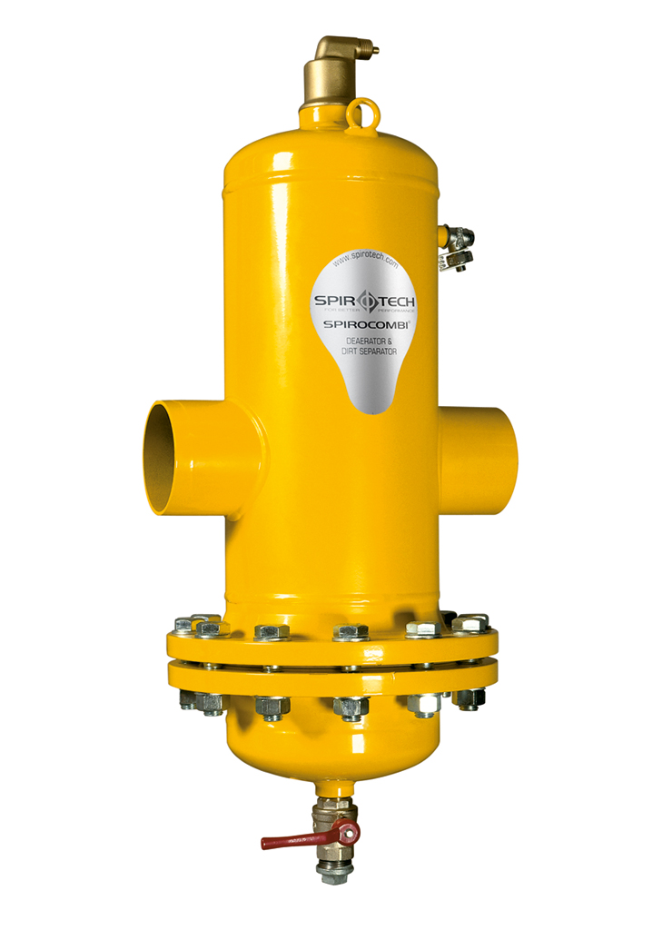 Spirotech Luft- u. Schlammabscheider SpiroCombi DN 50, demont.,Schweißst., 10 bar,110 Gr