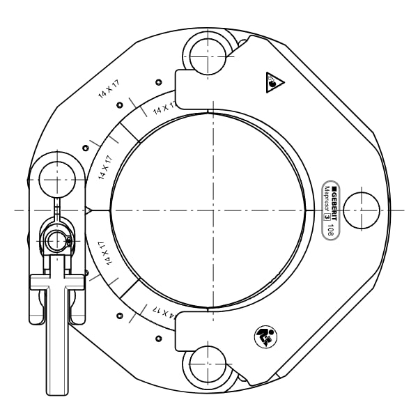 Geberit Mapress Pressschlinge d108 Geberit Kompatibilität (3)