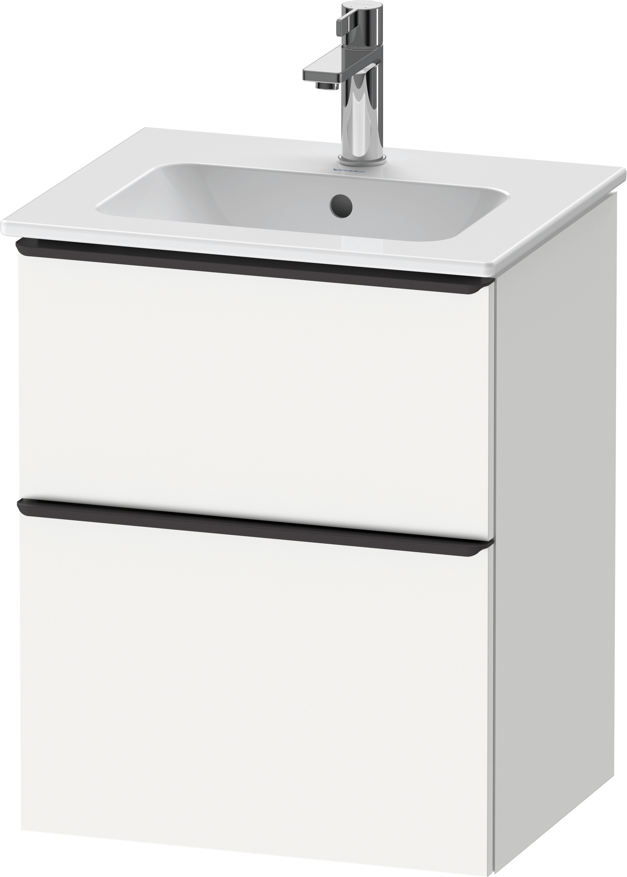 Duravit D-Neo WTU,Ausz:1,Schubk:1,GR:Dia.Schw 510x402x625mm,Wandh,Weiß Matt,Dekor