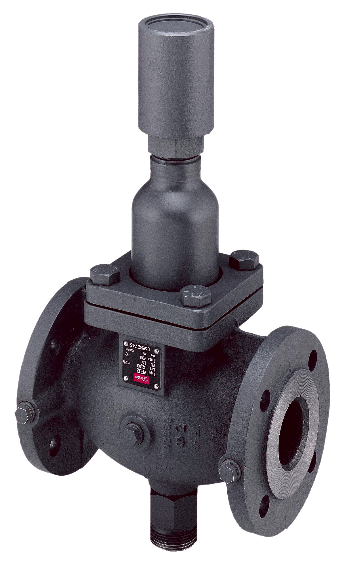 Danfoss Durchgangsventil VFU2 DN40 Kvs 20,0, PN16, GG-25, Flansch