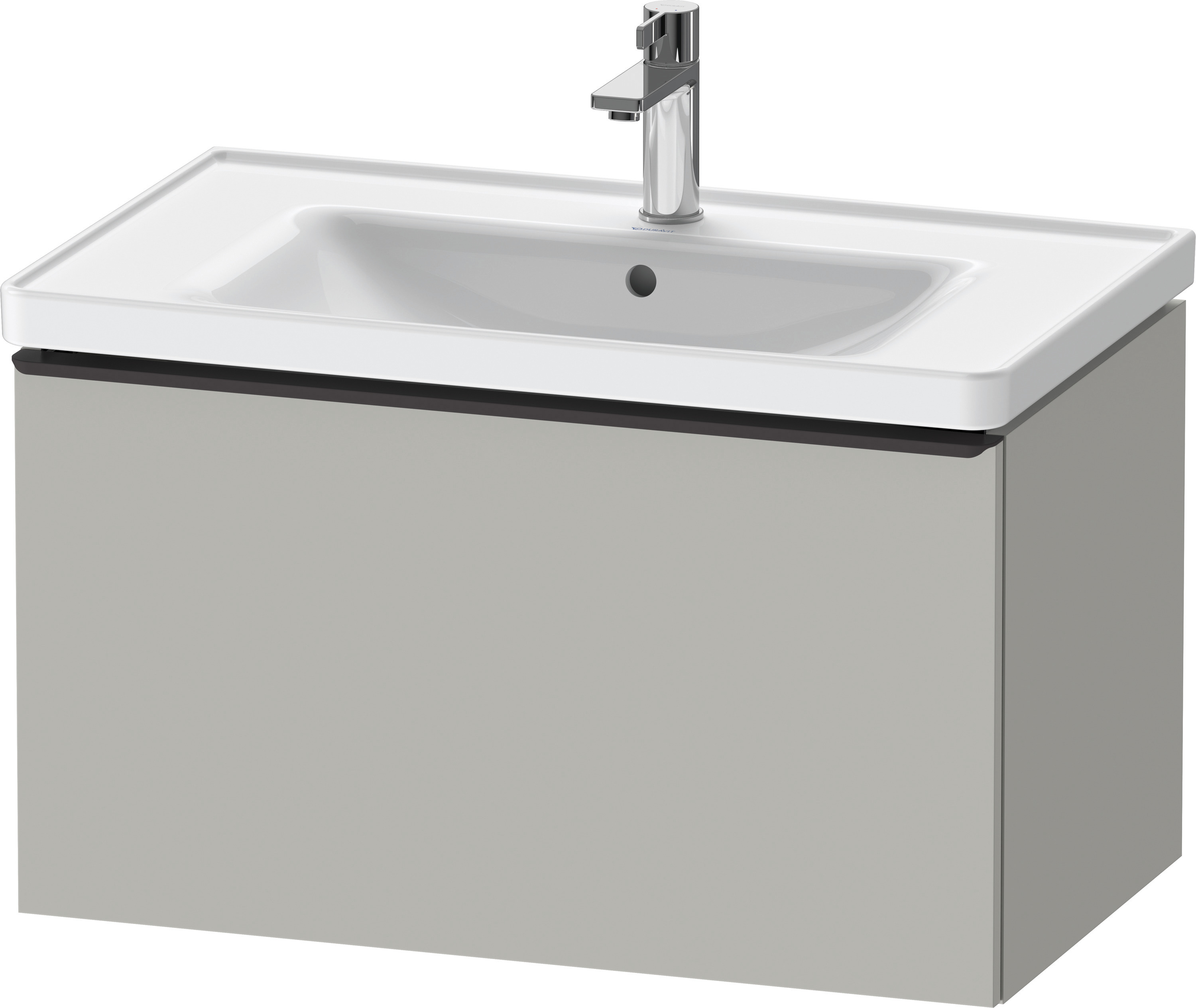 Duravit D-Neo WTU,Wdh,Ausz:1,Gr:Diamant Schw. 784x452x440mm,Betongrau Matt,Dekor