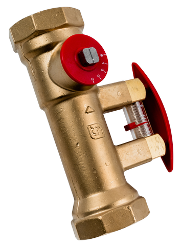 Wolf Hydraulisches Abgleichventil DN40 1 1/2" Innengew., Meßbereich 30-120L/min