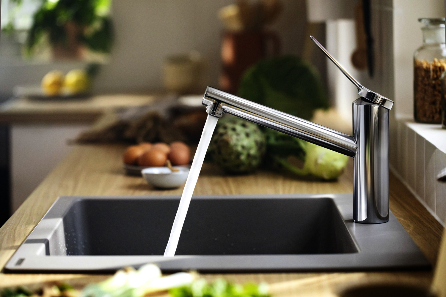Hansgrohe Spültischmischer 150 Zesis M33 Eco 1jet chrom