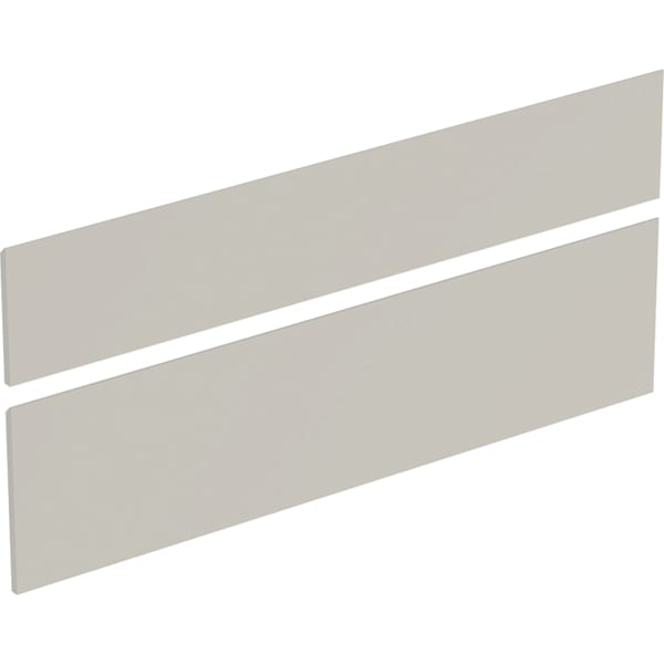 Geberit Set Schubladenfront für Unterschrank B:130cm, sandgrau matt