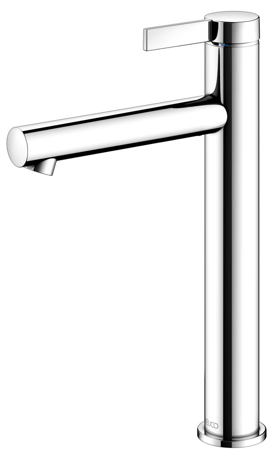 KEUCO EHM-WT-Mischer 210 IXMO 59510 o.Zug.-Ablgrt. Pure, Rosette r/e verchr.